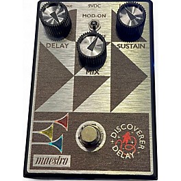Used Maestro DISCOVERER DELAY Effect Pedal