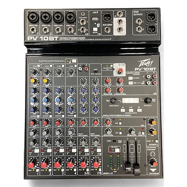 Used Peavey PV10BT Line Mixer
