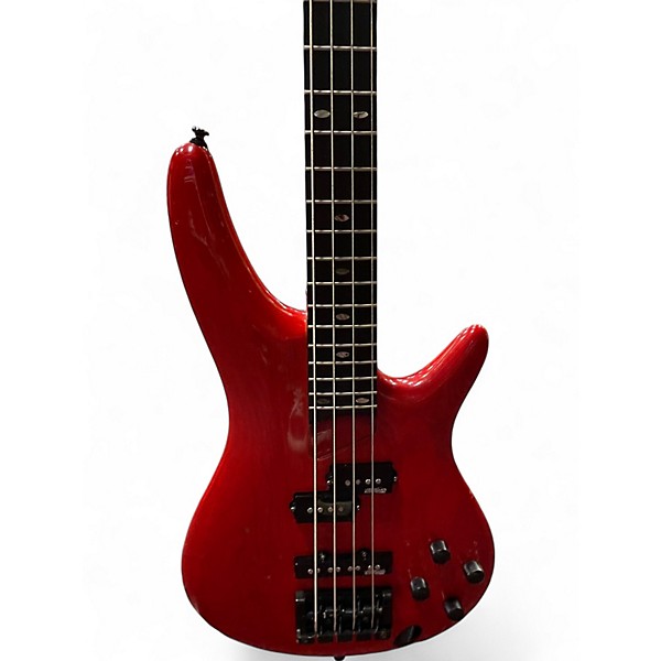 Used Ibanez SR300 Candy Apple Red Electric Bass Guitar