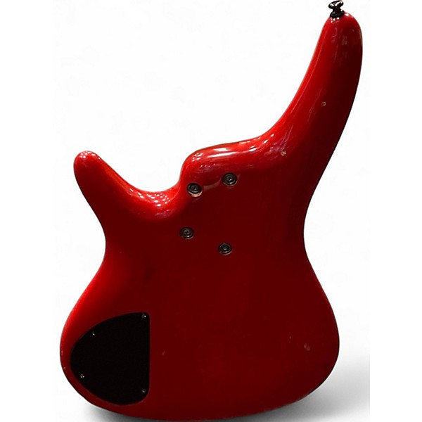 Used Ibanez SR300 Candy Apple Red Electric Bass Guitar