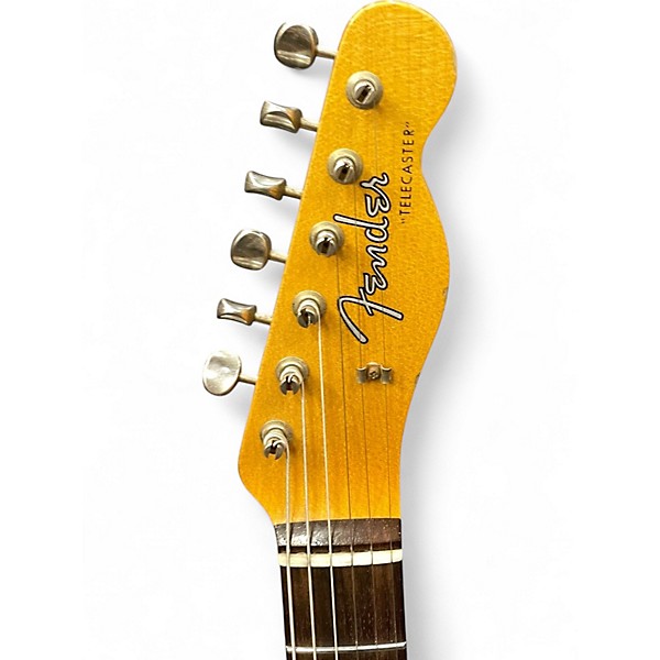 Used 2021 Fender CUSTOM SHOP S21 LTD 61 TELE RELIC Aztec Gold Solid Body Electric Guitar