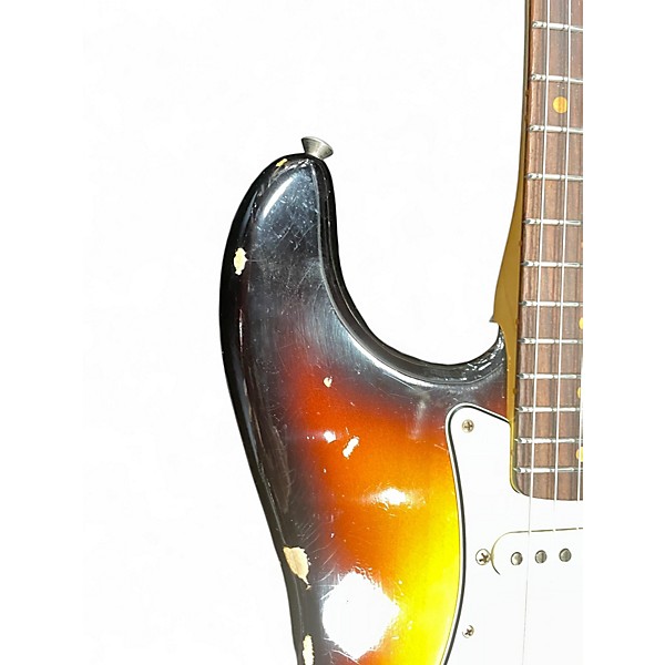 Used 2023 Fender CUSTOM SHOP LATE 62 STRATOCASTER 3 Color Sunburst Solid Body Electric Guitar