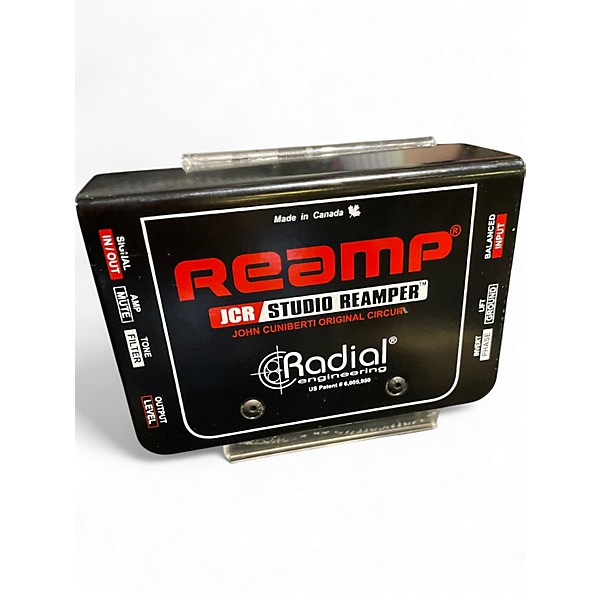Used Radical Engineering JCR Studio Reamper Direct Box