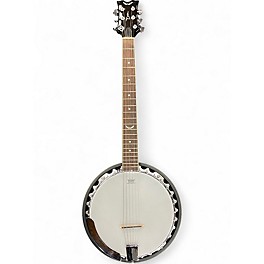 Used Dean Backwoods 6 Natural Banjo