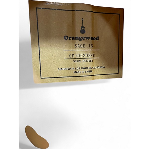 Used Orangewood Sage TS Natural Acoustic Guitar