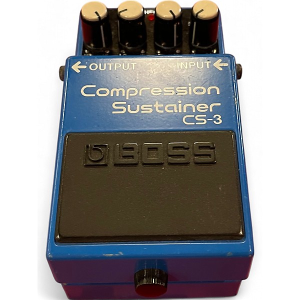 Used BOSS CS3 Compressor Sustainer Effect Pedal