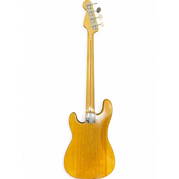 Vintage 1973 Fender Standard Precision Bass Natural Electric Bass Guitar