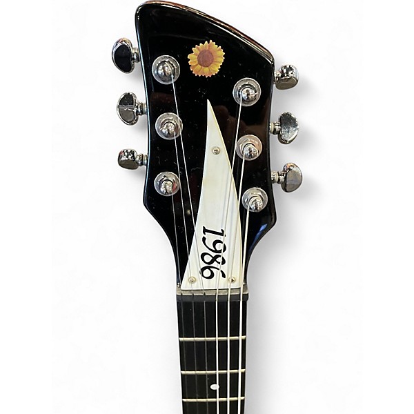 Used Aio Wolf W300 2 Tone Sunburst Hollow Body Electric