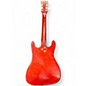 Used Silvertone 60s 1410 Model red and white Solid Body Electric Guitar