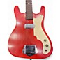 Used Silvertone 60s 1410 Model red and white Solid Body Electric Guitar