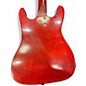 Used Silvertone 60s 1410 Model red and white Solid Body Electric Guitar