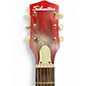 Used Silvertone 60s 1410 Model red and white Solid Body Electric Guitar