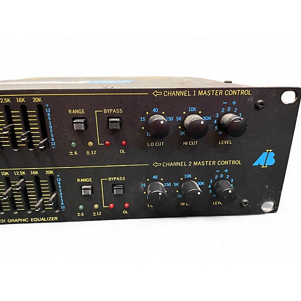 Used AB International Amplifiers 231 GRAPHIC EQUALIZER Equalizer