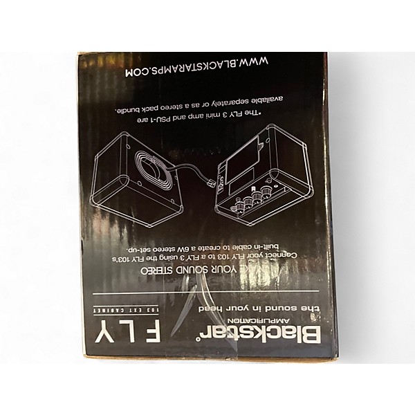 Used Blackstar FLY 103 EXTENSION CABINET Battery Powered Amp