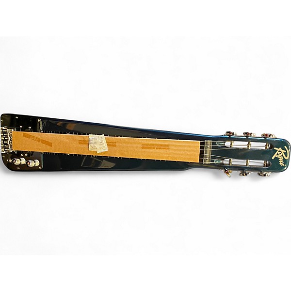 Used Rogue RLS1MBL LAP STEEL  BLUE SPARKLE Solid Body Electric Guitar
