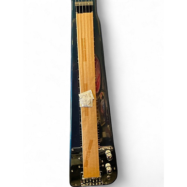 Used Rogue RLS1MBL LAP STEEL  BLUE SPARKLE Solid Body Electric Guitar