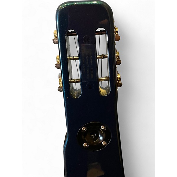 Used Rogue RLS1MBL LAP STEEL  BLUE SPARKLE Solid Body Electric Guitar
