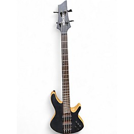 Used Schecter Guitar Research CHARLES BERTHOUD CB 4 Black Satin Electric Bass Guitar