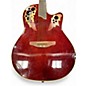 Used Ovation CS257 Celebrity Red Acoustic Electric Guitar