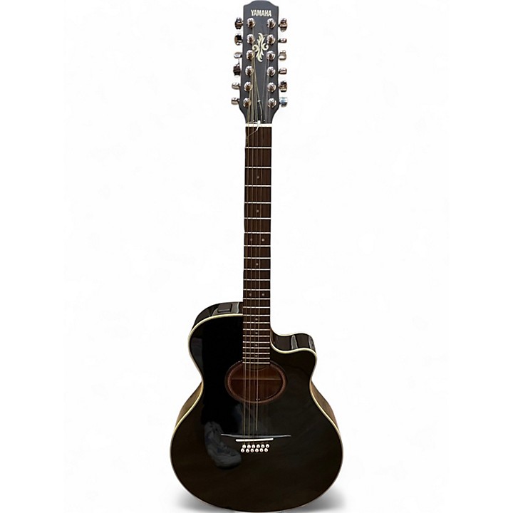 Used Yamaha apx-5-12a Black 12 String Acoustic Electric