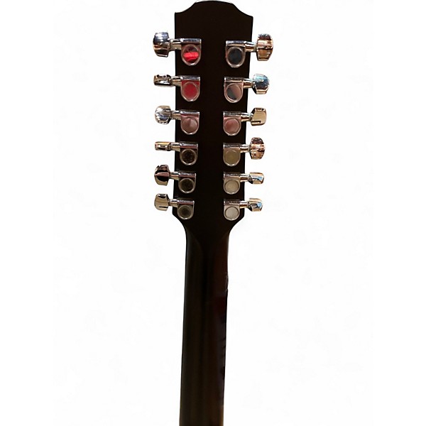 Used Yamaha apx-5-12a Black 12 String Acoustic Electric Guitar