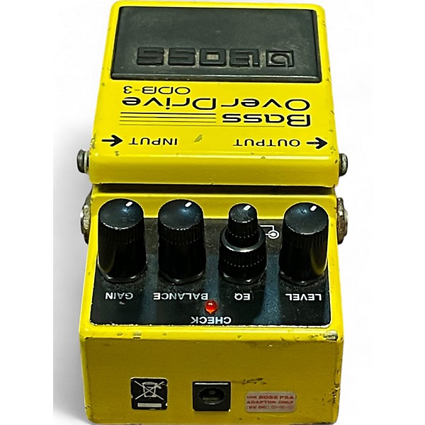 Used BOSS ODB3 Bass Overdrive Bass Effect Pedal | Guitar Center