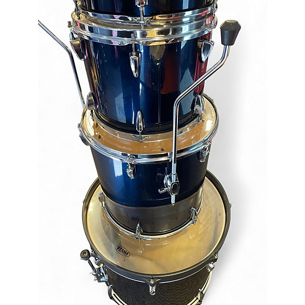 Used TAMA 5 Piece Imperialstar Navy Blue Drum Kit