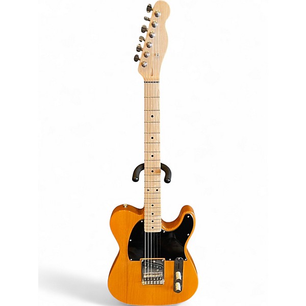 Used Squier Telecaster Yellow Solid Body Electric Guitar