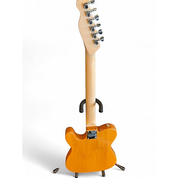 Used Squier Telecaster Yellow Solid Body Electric Guitar