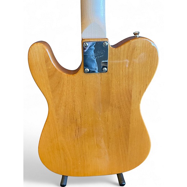 Used Squier Telecaster Yellow Solid Body Electric Guitar