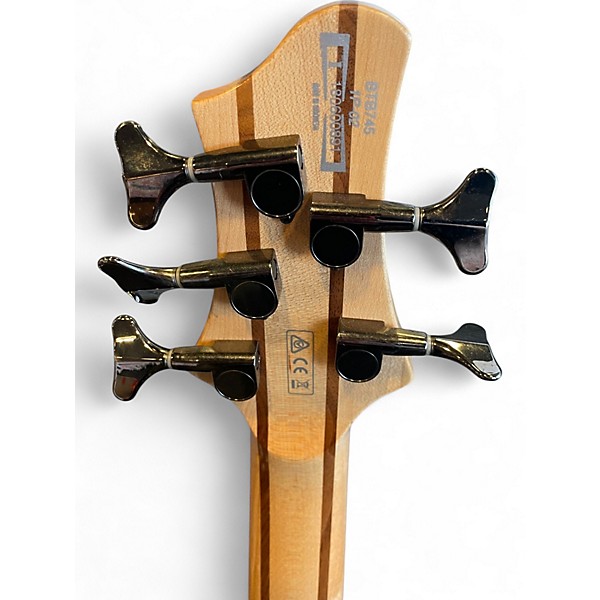 Used Ibanez BTB745 Natural Electric Bass Guitar