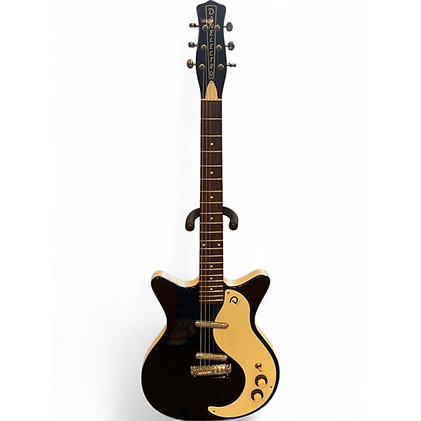 Used Danelectro 59 NOS+ Black Solid Body Electric Guitar