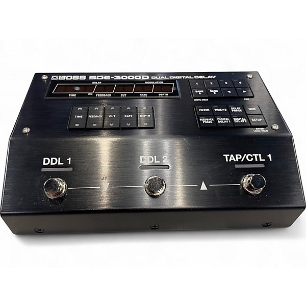 Used BOSS SDE 3000D Effect Pedal