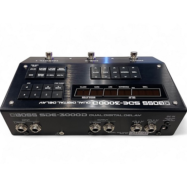 Used BOSS SDE 3000D Effect Pedal