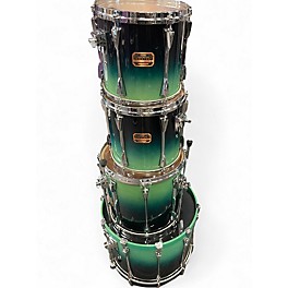 Used TAMA 4 Piece ART STAR aqua fade Drum Kit