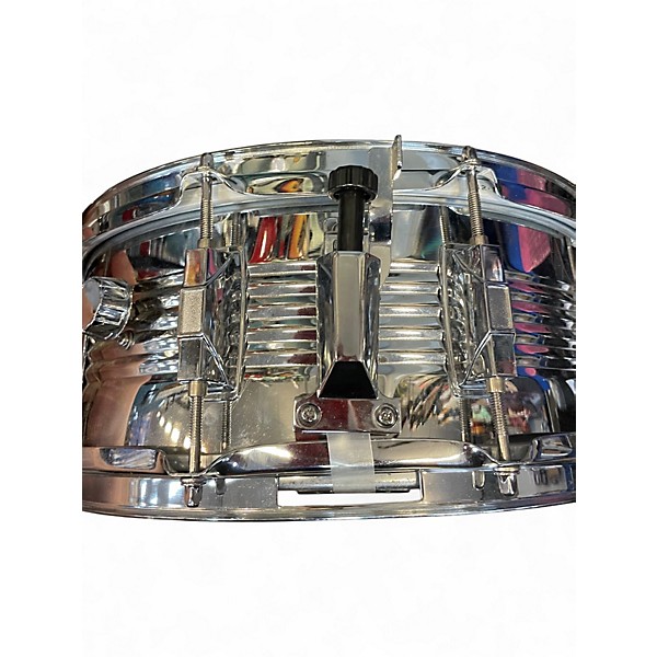 Used CB Percussion 14in snare Silver Drum