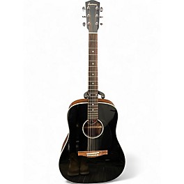 Used Eastman PCH2-D-BK Black Acoustic Guitar