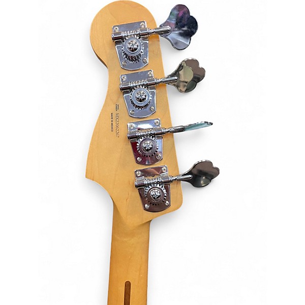 Used Fender Player Plus Active Precision Bass Olympic White Electric Bass Guitar