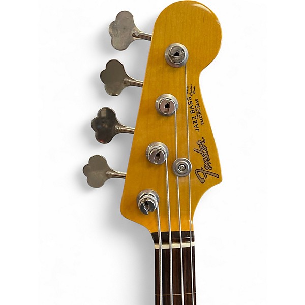 Used Fender Jaco Pastorius Signature Fretless Jazz Bass 3 Color Sunburst Electric Bass Guitar