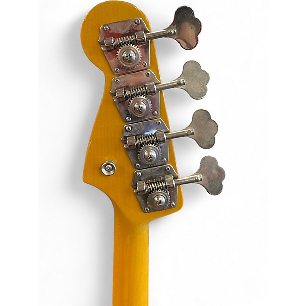 Used Fender Jaco Pastorius Signature Fretless Jazz Bass 3 Color Sunburst Electric Bass Guitar