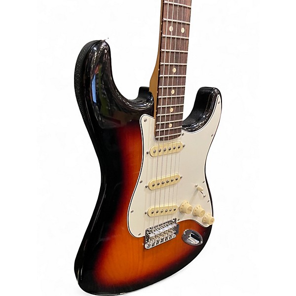 Used Fender 70th Anniversary Player Stratocaster 3 Color Sunburst Solid Body Electric Guitar