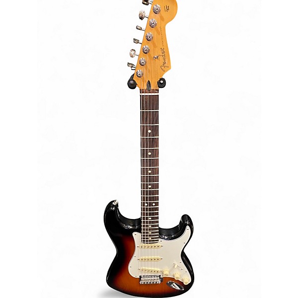 Used Fender 70th Anniversary Player Stratocaster 3 Color Sunburst Solid Body Electric Guitar