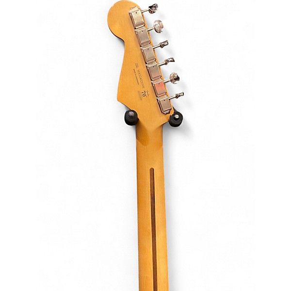 Used Fender 70th Anniversary Player Stratocaster 3 Color Sunburst Solid Body Electric Guitar