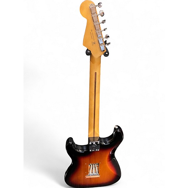 Used Fender 70th Anniversary Player Stratocaster 3 Color Sunburst Solid Body Electric Guitar