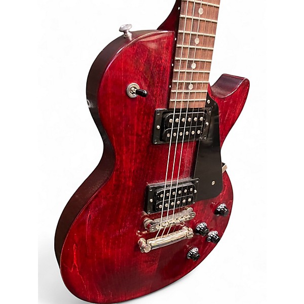 Used Gibson Les Paul Studio Faded Faded Cherry Solid Body Electric Guitar
