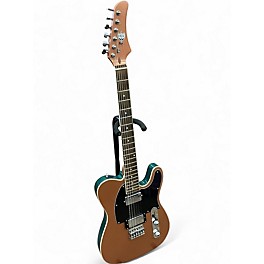 Used HardLuck Kings southern belle Green Bronze Solid Body Electric Guitar