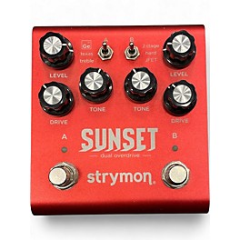 Used Strymon Sunset Dual Overdrive Effect Pedal