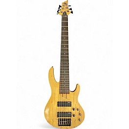 Used ESP LTD B206SM 6 String Natural Electric Bass Guitar