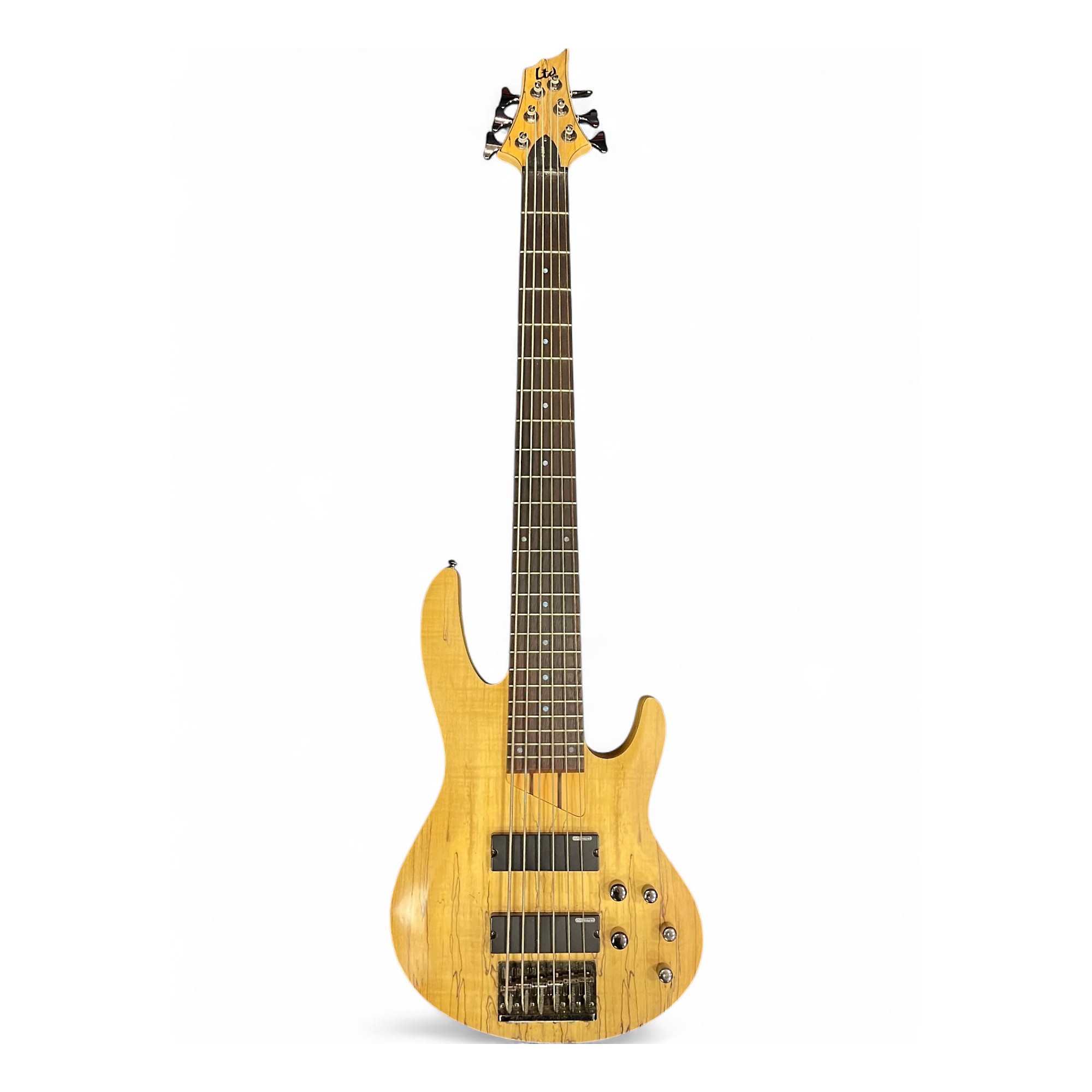 Used ESP LTD B206SM 6 String Natural Electric Bass Guitar