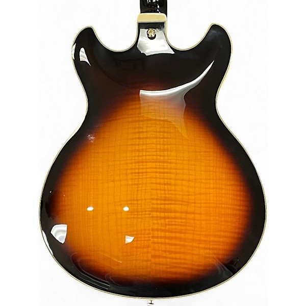 Used Ibanez jsm10-vys John Scofield vintage yellow sunburst Hollow Body Electric Guitar